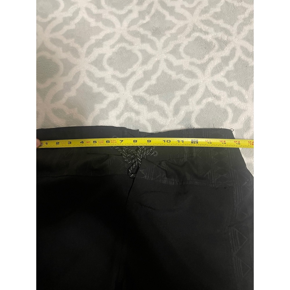 Ocean Current Mens Black Board Shorts Swim Trunks Size S Geometric - Picture 5 of 8